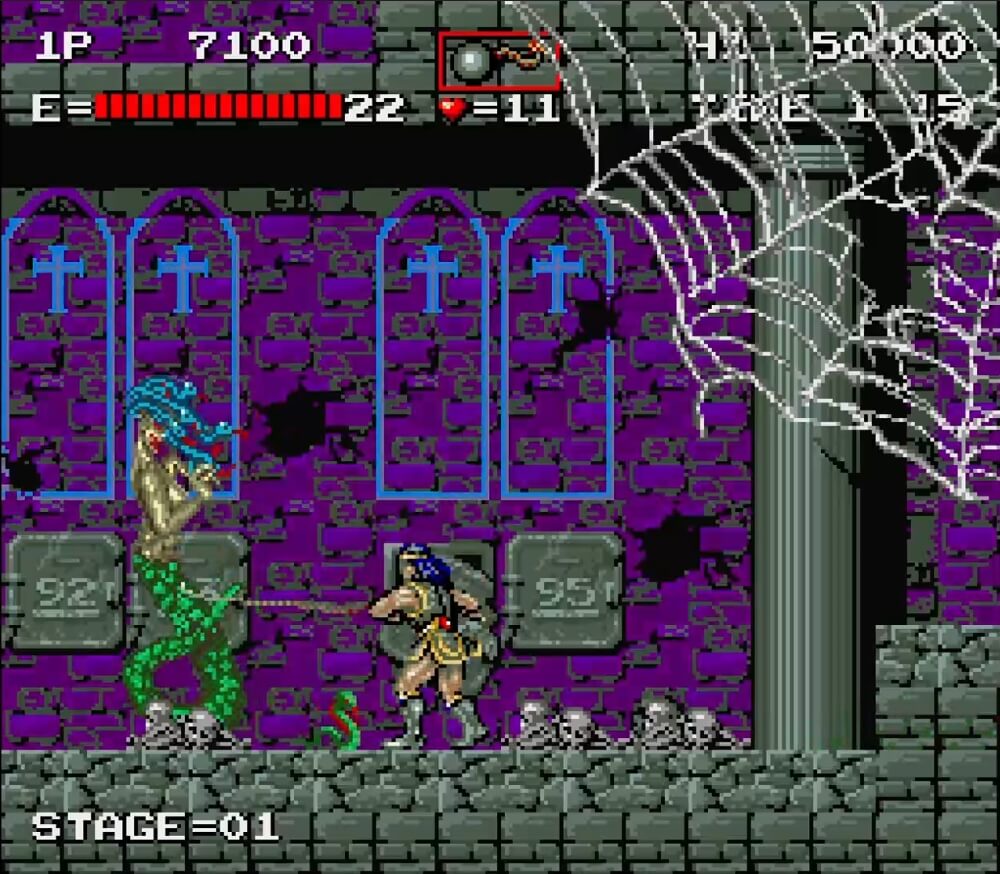 Haunted Castle - геймплей игры Arcade